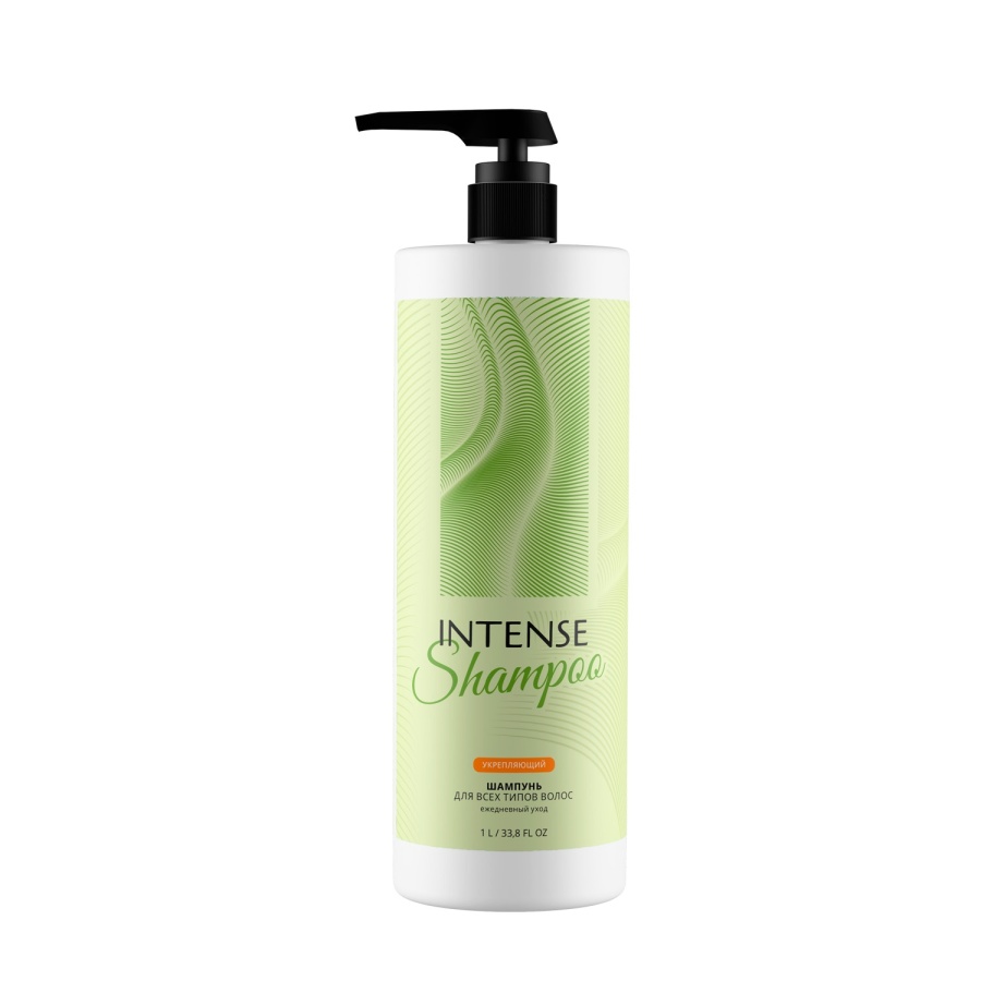 Шампунь Clean&Green INTENSE укрепляющий для всех типов волос, 1 л, с дозатором купить в Сыктывкаре по цене от производителя