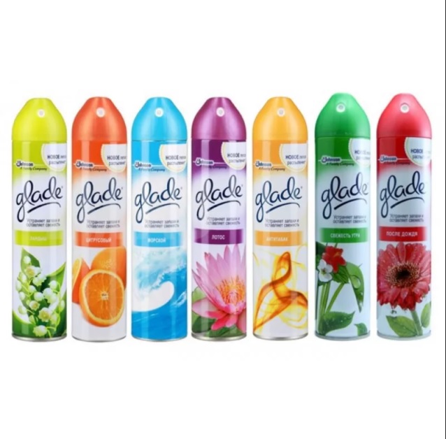 Освежитель воздуха Glade, аэрозоль, 300 мл, аромат в ассортименте купить в Сыктывкаре по цене от производителя