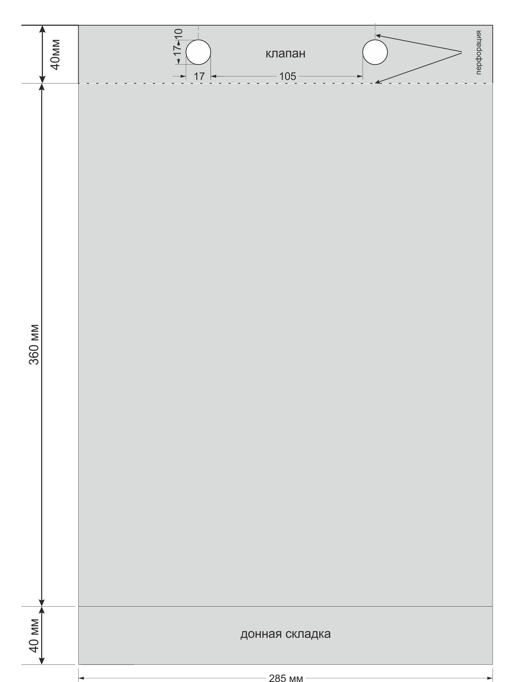 Викет-пакеты СРР, 285×360+40 мм, 25 мкм, прозрачные, 100 шт. от производителя в Сыктывкаре