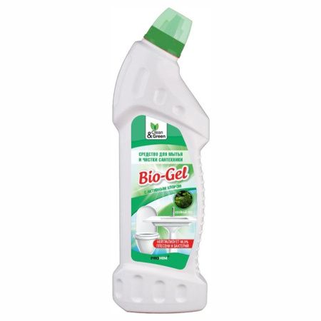 средство для ванны и туалета Clean Green Био гель 750 мл