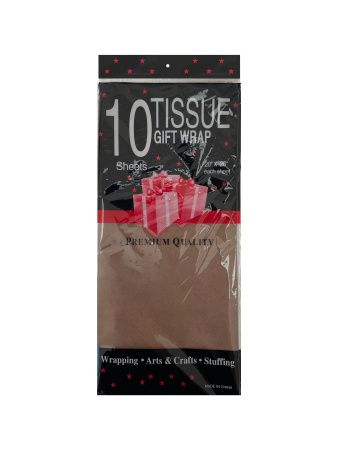 бумага Тишью 50*66 шоколадный /10 *