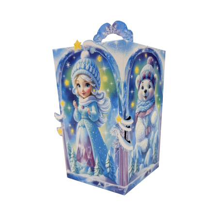 коробка 0,7 кг Льдинка (хром-эрзац)