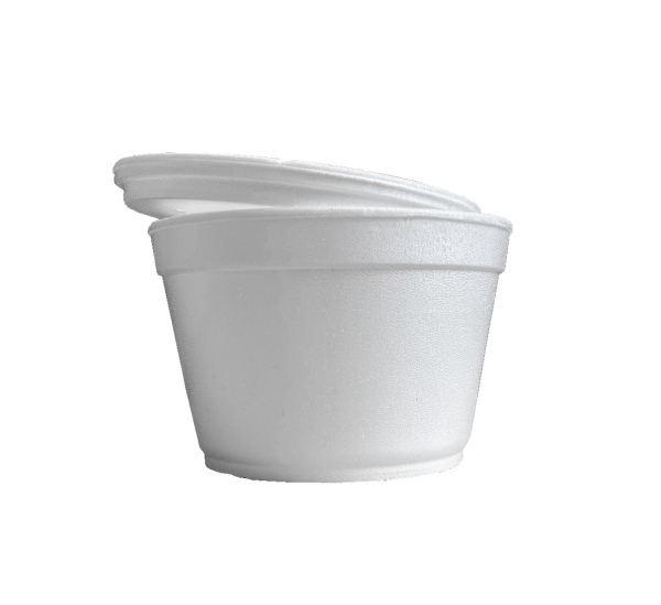 контейнер 500мл вспен миска с крышкой (стакан) /500