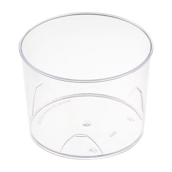 форма д/фуршетов, Креманка круглая 200 мл прозрачн.(цилиндр) /20 *