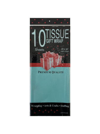 бумага Тишью 50*66 мятный/10 *