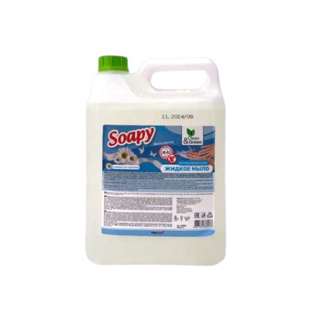 жидкое мыло Soapy Антибактериальное 5 ЛИТРОВ  канистра *