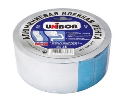 Унибоб скотч алюминиевый  50х50