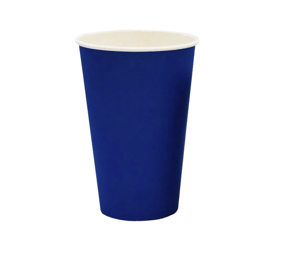 стакан бум. 350 мл Синий