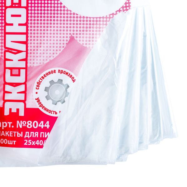 пакеты 25х40 15мкм - "Эксклюзив" от производителя в Сыктывкаре