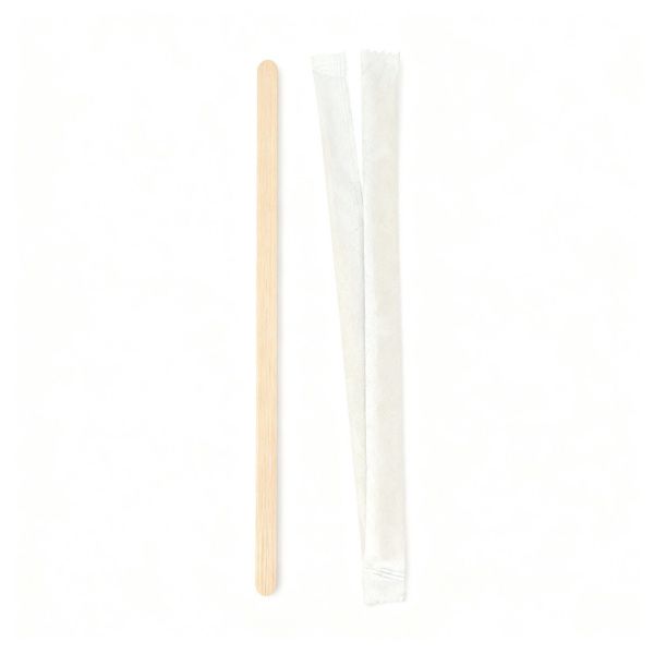 размешиватель деревянный 180х6х1,8 мм в инд. упаковке/250 *