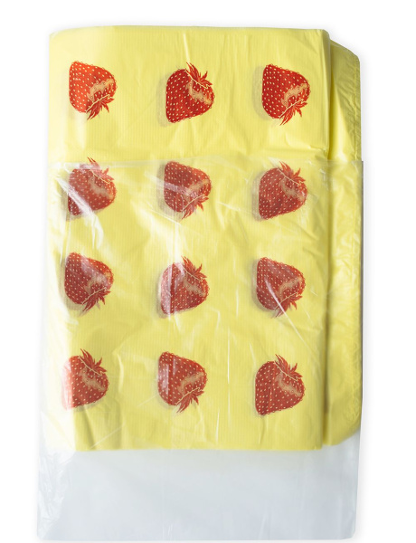 майки 29х57 Клубничка, желтые /100 от производителя в Сыктывкаре