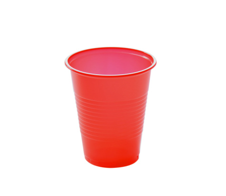 стакан 200мл красный *