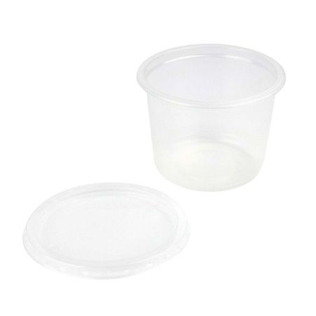 контейнер СпК-115 500мл прозрачное дно с крышкой *