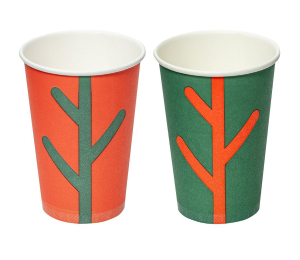 стакан бум. 350 мл Эко*