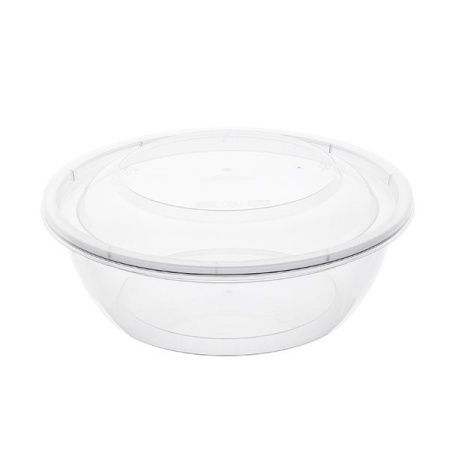 контейнер 144 мм 375мл прозрачный (крышка 144К прозр.) PP*