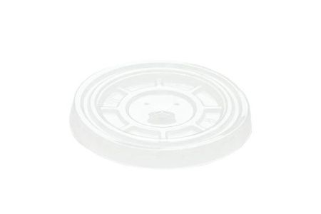 крышка ПЛОСКАЯ д/стакана РЕТ Veggo с отверстием d=95/100
