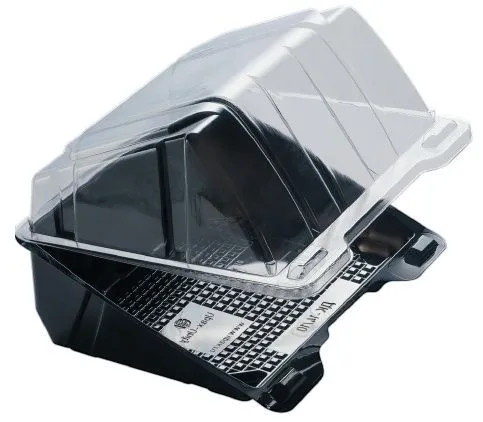 контейнер УЮ ДК-14/10 с крышкой ПЭТ размер 140*100*75 мм двухцветный