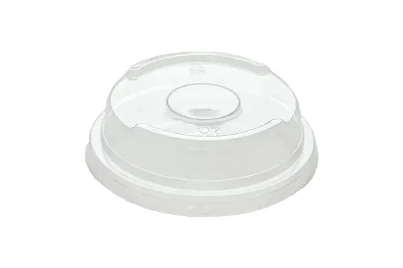крышка ПЛОСКАЯ ПЛЮС д/стакана РЕТ Veggo без отверстия d=95/100*